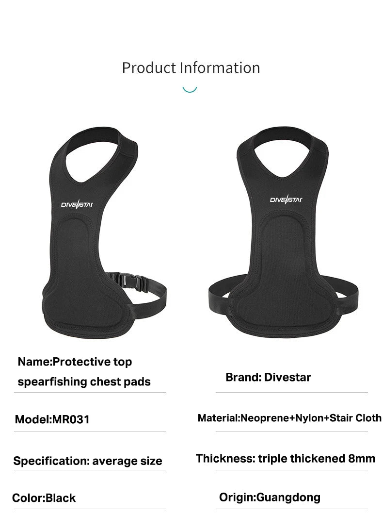 🦺 Chaleco de neopreno con protección pectoral – DiveFisherBase®