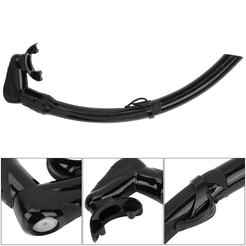 "DiveFisherBase® – Tubo de snorkel profesional de silicona para pesca submarina, apnea y buceo"