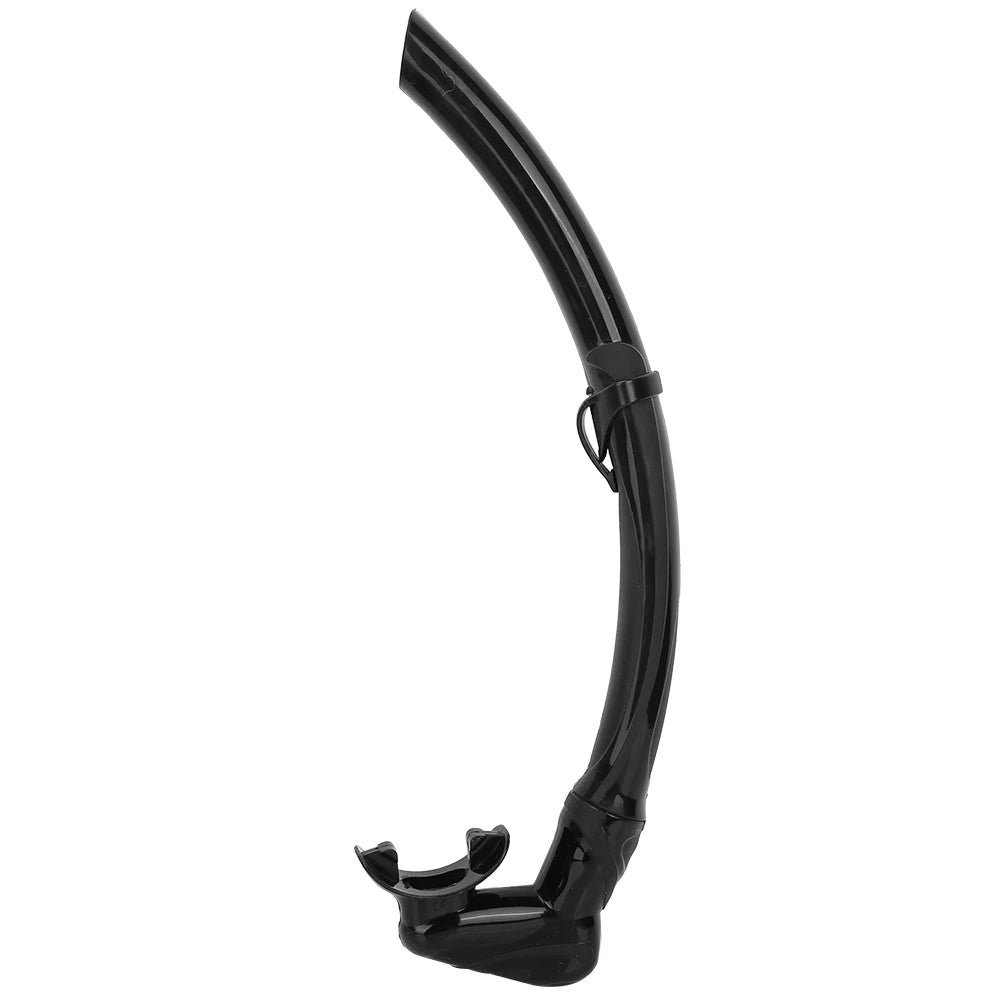 "DiveFisherBase® – Tubo de snorkel profesional de silicona para pesca submarina, apnea y buceo"