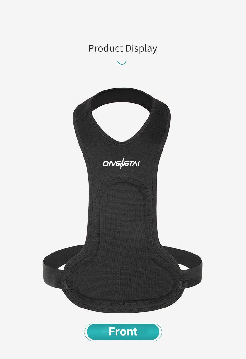 🦺 Chaleco de neopreno con protección pectoral – DiveFisherBase®